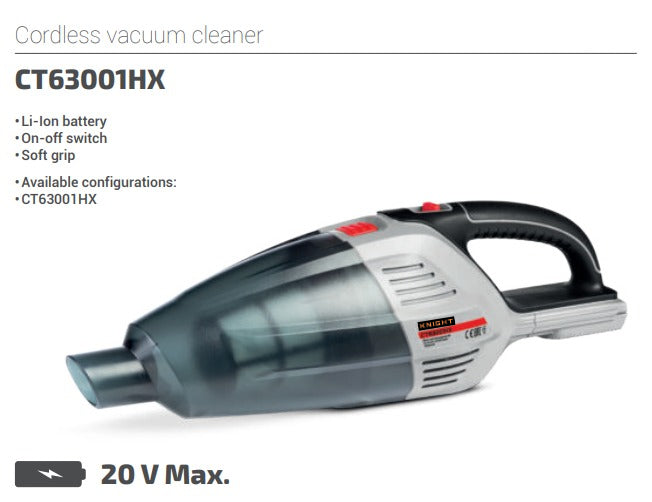 Knight Handheld Vacuum Cleaner CT63001HX