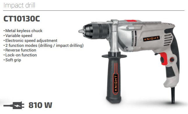 Knight Impact Drill 810W CT10130C