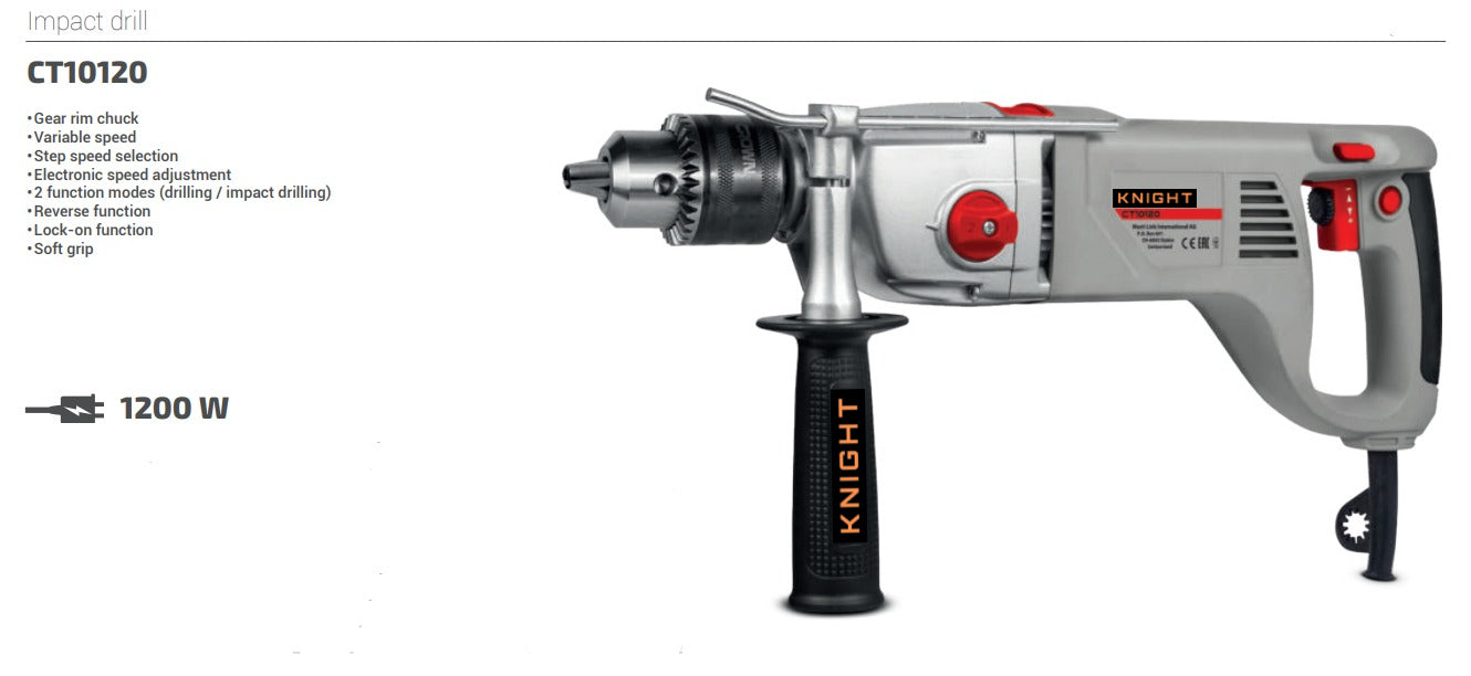 Knight Impact Drill 1200W CT10120