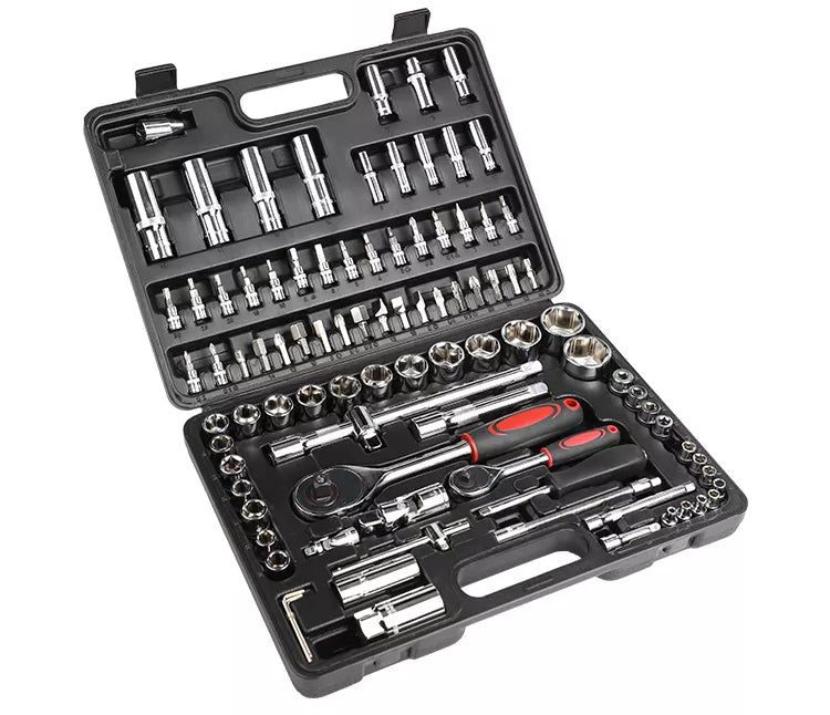 Socket wrench set 94 parts